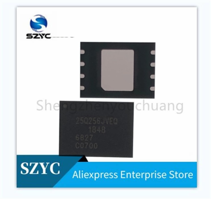 10Pcs 100% ο W25Q256JVEIQ WSON-8 25Q256JVEIQ WSON8 25Q256 